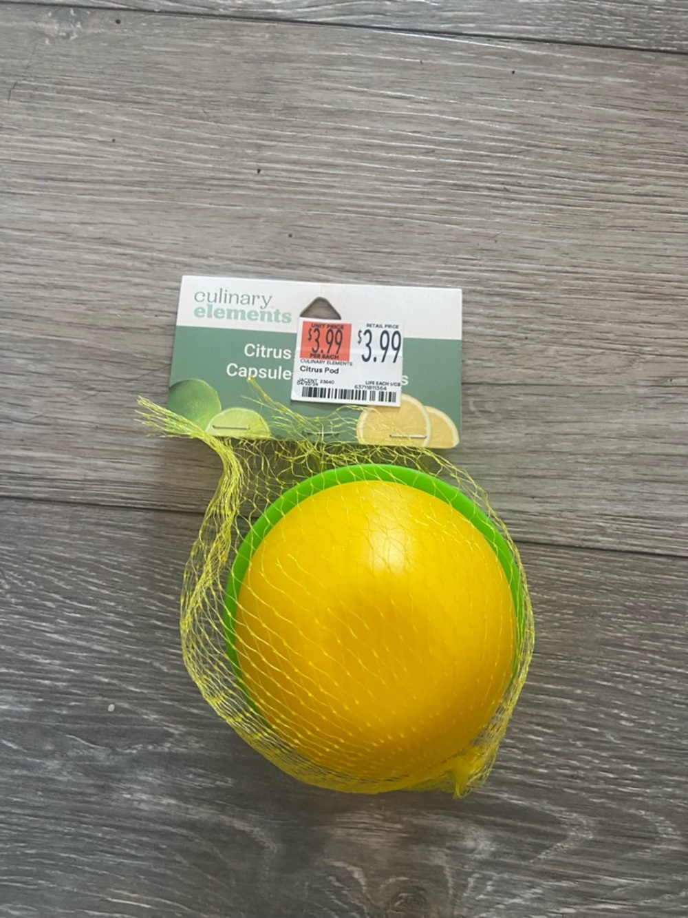 Citrus Capsule - Yellow/Green